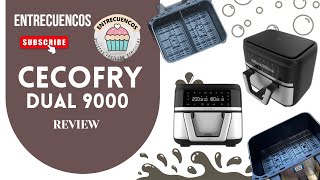 Cecofry Dual 9000 de CECOTEC - Freidora sin Aceite DOBLE y GRAN TAMAÑO!! 