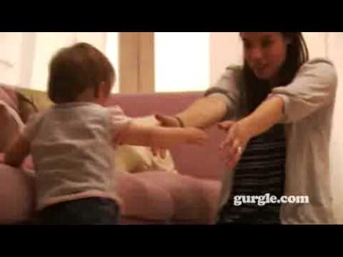 Learning to walk with your baby - YouTube