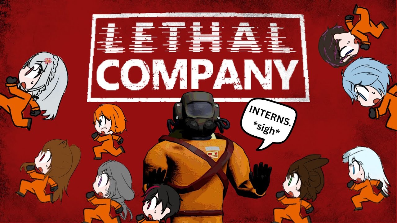 [Lethal Company] Day 1 interning in a 9 member company | MYViki