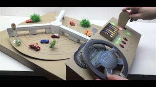 GAME DRIVING FROM CARDBOARD How to make a Game Driving from cardboard by STRIKE 613 views 5 months ago 8 minutes, 12 seconds