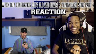 When Our Generation Gets Old and Hears a Throwback Song 4 - Kyle Exum - REACTION