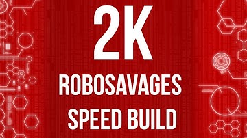 Robosavages 2K VEX Toss Up Speedbuild