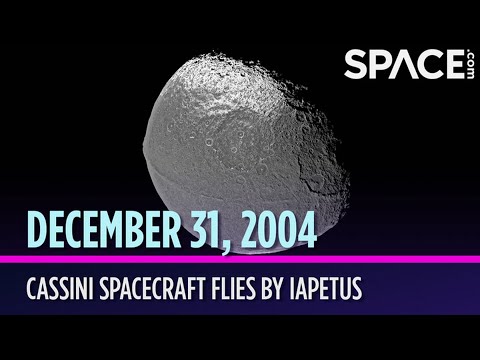 Cassini flew by Saturn&rsquo;s moon Iapetus - On This Day In Space | Dec. 31