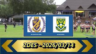 2026/03/14 - 2des HS Kempton Park vs Secunda