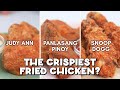Trying 3 fried chicken recipes judy anns kitchen vs panlasang pinoy vs snoop dogg with abi marquez