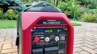 Honda EU3200i Generator  POV Review