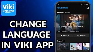 Как изменить язык в приложении Viki screenshot 4