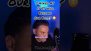 I Asked AI: If It Will Become Our Boss? 😳 4/20 #aipredictions #ai #aiviralshorts