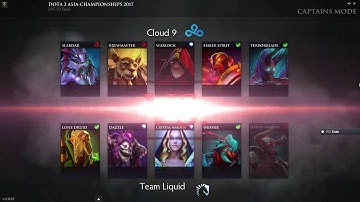 Liquid vs Cloud 9 DAC 2017 Game 1