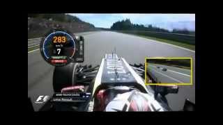 F1 Spa 2012 Kimi Raikkonen onboard Start