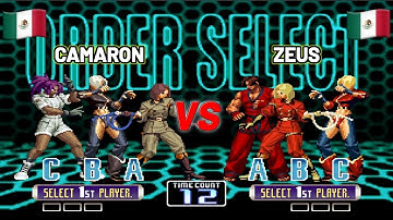 POR EL TOP RANKING 🏅 | CAMARON vs ZEUS | KOF 2002  Reacción Highlight