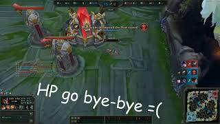 Kled URF glitch - rito banished the HP from my little yordle body. im sorry for the sins i committed