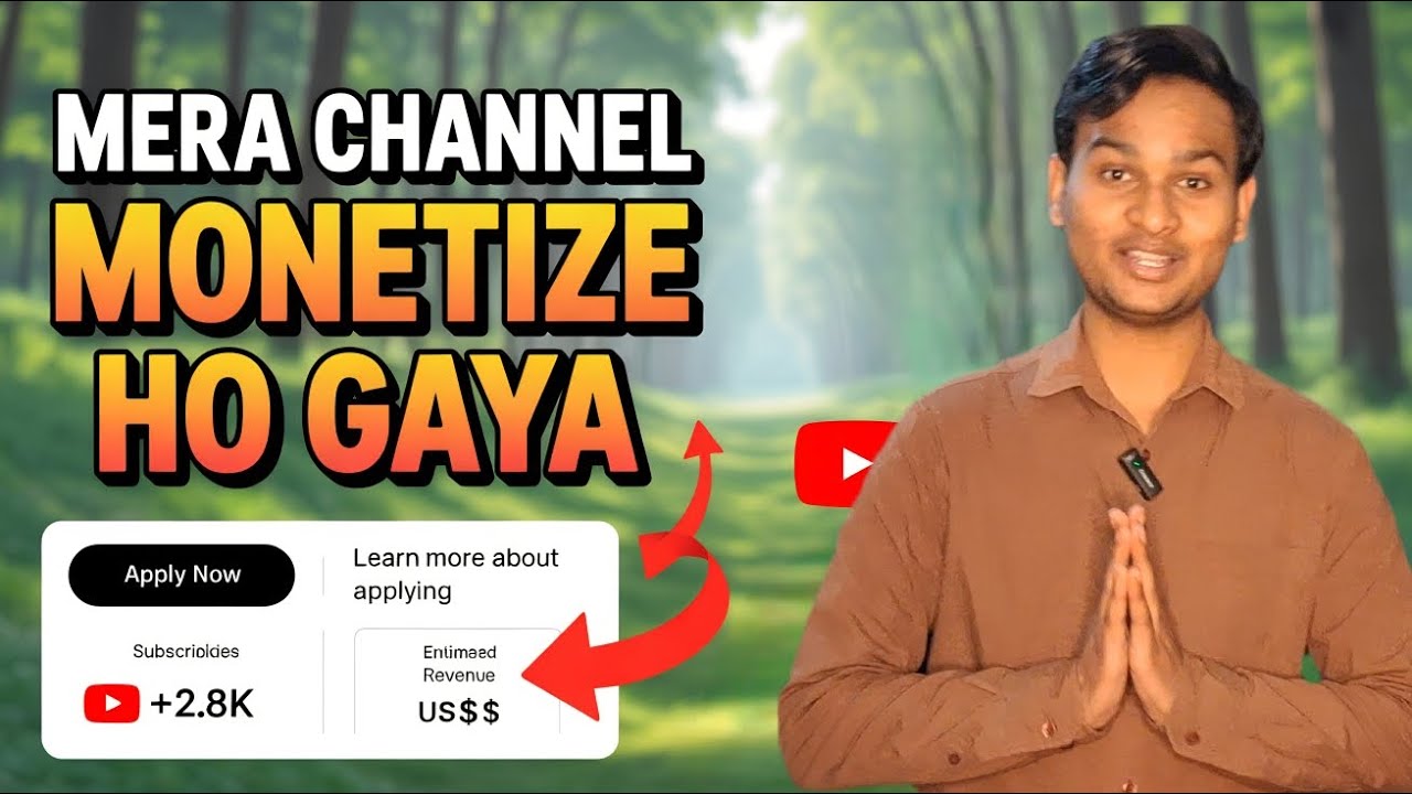 Mera YouTube Channel Monetize Ho Gaya | Thank You So Much 🙏 | My ...