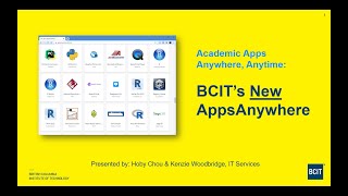Famous BCIT AppsAnywhere Overview Wealth