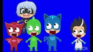 Pizza Tower Screaming Meme But Pj Masks