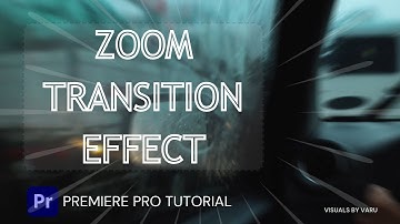 Zoom Transition Effect in Premiere Pro  | Easy Video Tutorial