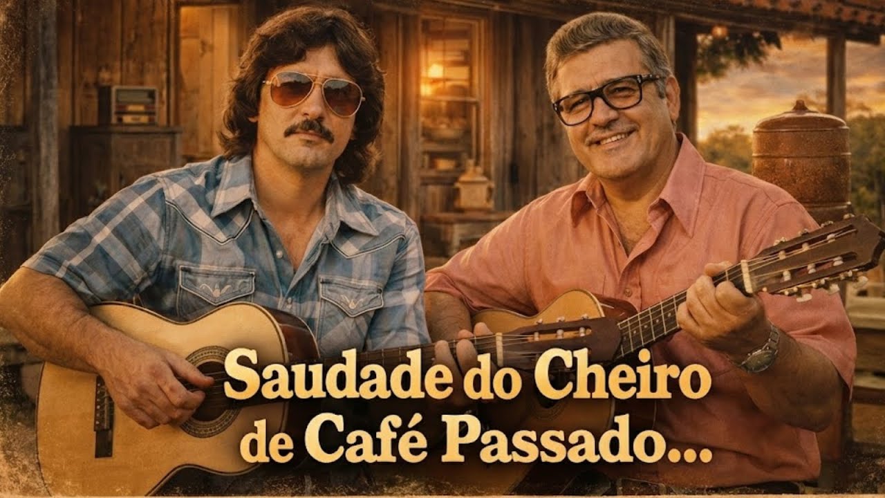 Quem lembra do CHEIRO DE CAFÉ passado na casa da Vó | (Modão Emocionante)