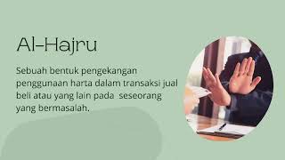 lesson : Jual beli, Khiyar, Salam ,dan Al-Hajru