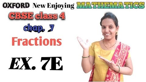Addition of like fractions|CBSE Class 4 math
