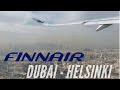 Trip Report | Dubai - Helsinki | Finnair Economy Class | Airbus A350-900