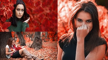 Red Theme Color Grading Effect in Photoshop Tutorial