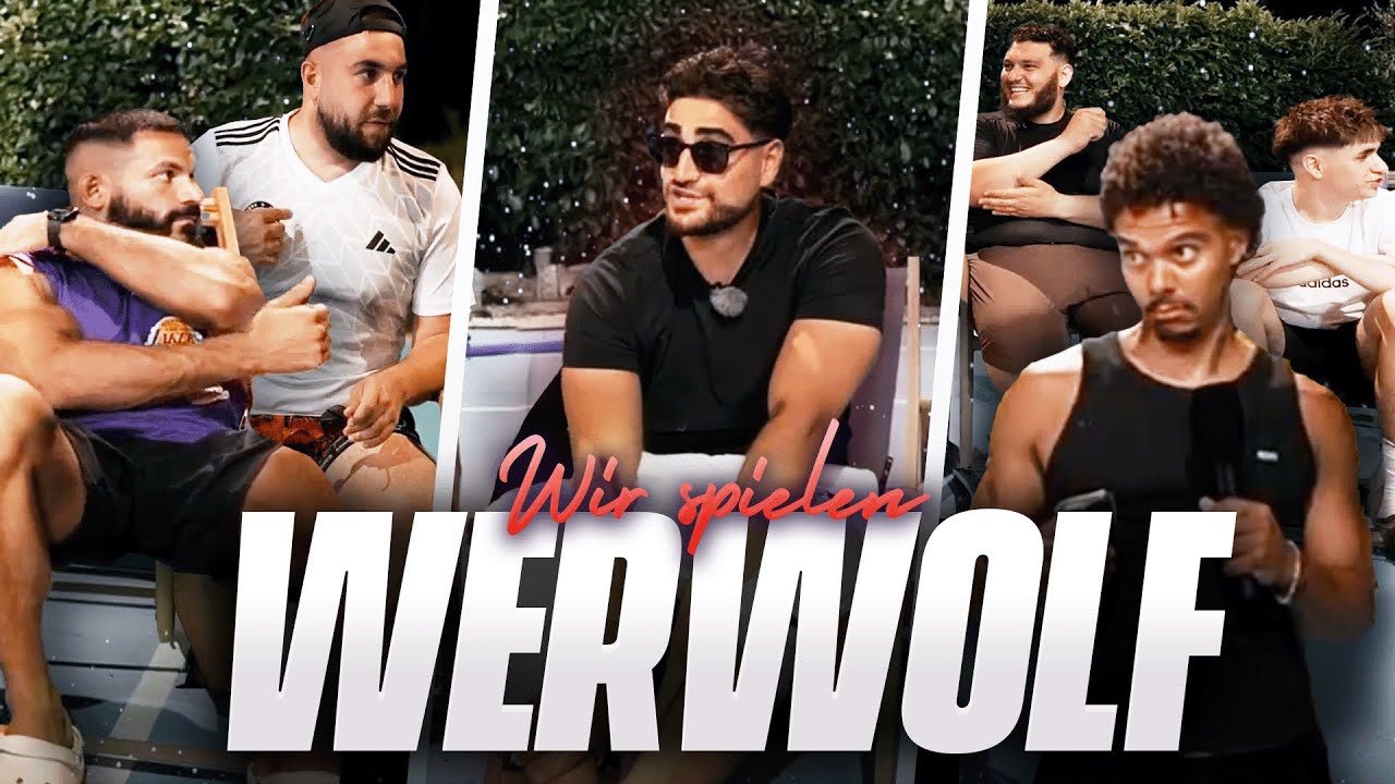 CHAOS SQUAD in WERWOLF..! 🐺🤣 CRASHOUT RUNDE 🤬💥 mit Eli, Mcky, Mert, Ediz, Rohat, Jussef, Maus & Co😂