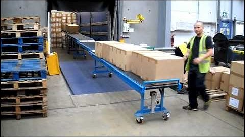 Telescopic Expressway. (Gravity Conveyor)