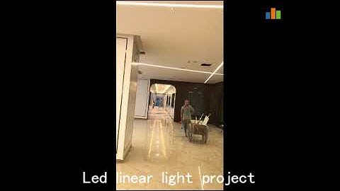 Led linear light project  Lightstec