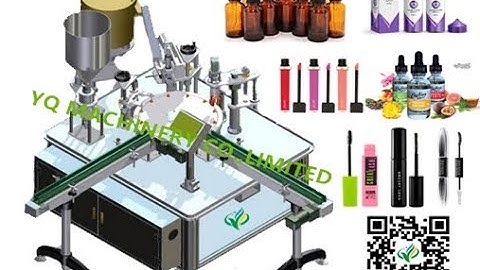 automatic eye drop liquid filling stoppering capping machine chubby gorilla bottle rotary filler