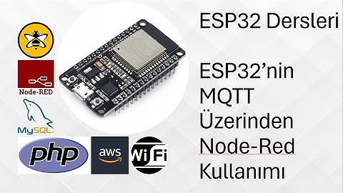 ESP32 ile MQTT Üzerinden Node-Red Kullanımı - Adım Adım IoT Dersleri