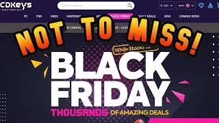Black Friday Sale On Cdkeys Fantastic Deals, Even Better Than On Steam Autumn Sale, Guide, Faq