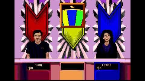 Wheel of Fortune gameplay - Sega Mega Drive/Genesis