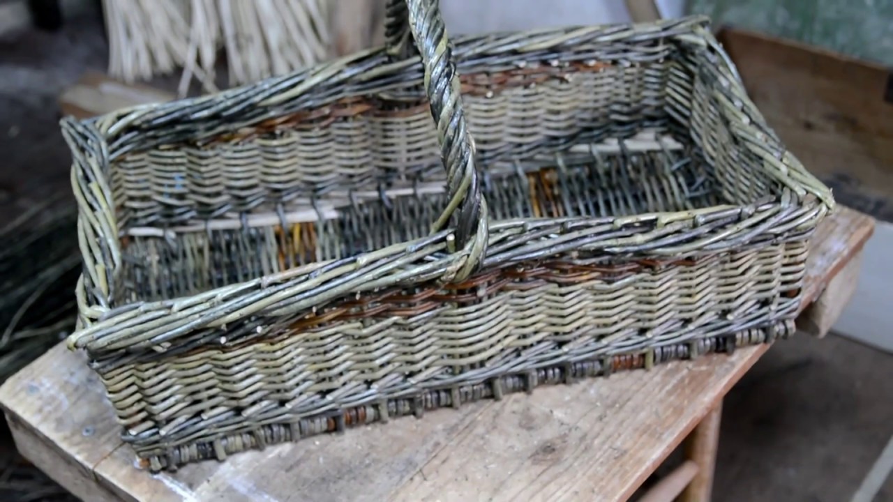 Hilary Burns Making a Vegetable Trug Demo YouTube
