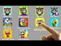 Talking Tom Talking Ben My Tom Tom 2 Talking Tom 2 Gold Run Hero Dash My Hank Talking Pierre 