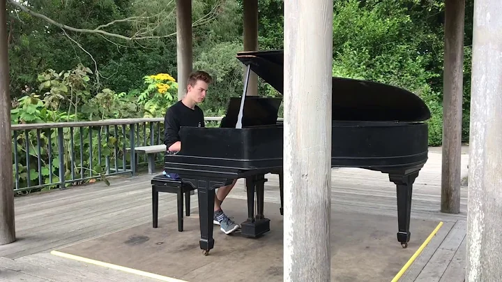 Max Bucchioni accompanied by the Wind plays piano ...