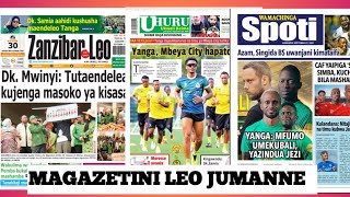 Magazeti Ya Leo Septemba 302025 Jumannemagazeti Ya Michezo Leo Asubuhiijumanneyanga