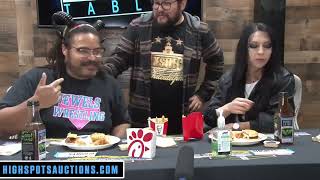 Stephanie Vaquer eats food with The Guru