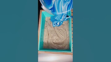 My Prettiest Beach Soap.. EVER! 🌊 #soapmaking #soapmaker #soap #soaping #handmadesoap #soapmakers