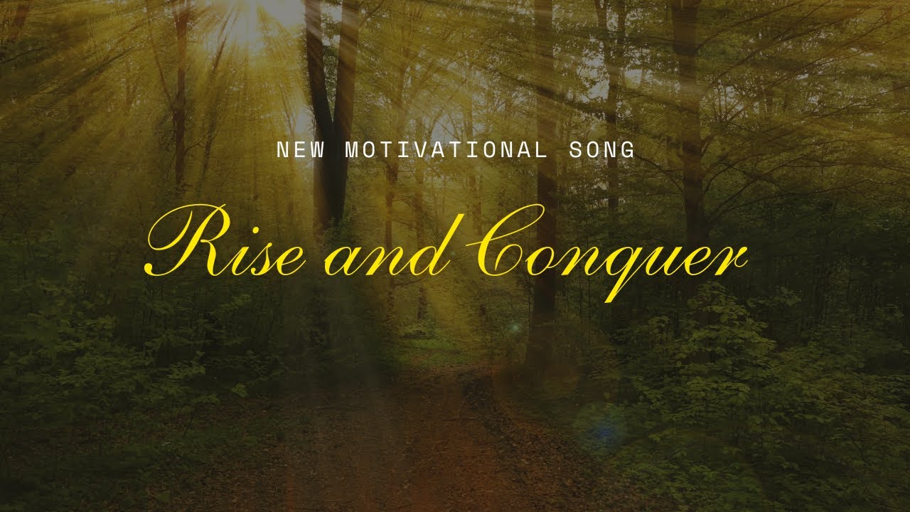 Rise and Conquer  (Lyrics) |Epic English Motivational Anthem 2025 (Lyrics Video) 