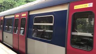 MTR 东铁线中期翻新列车 E112/E71车出大埔墟站
