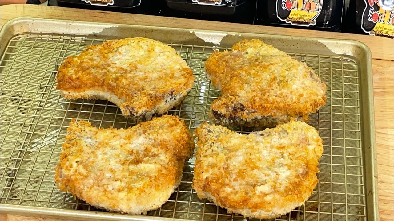 THE PERFECT CRISPY JUICY PORK CHOP EVER /SUNDAY DINNER RECIPE IDEAS