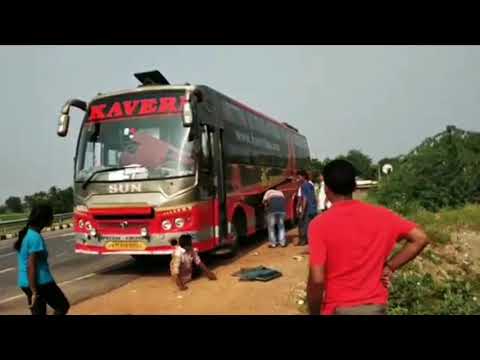 Kaveri Travels Bus Engine Fail | Worst Bus Service