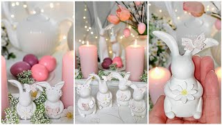 🐰100% Handmade bunnys/ DIY Easter Bunny/Craft idea/Easter crafts/Clay crafts