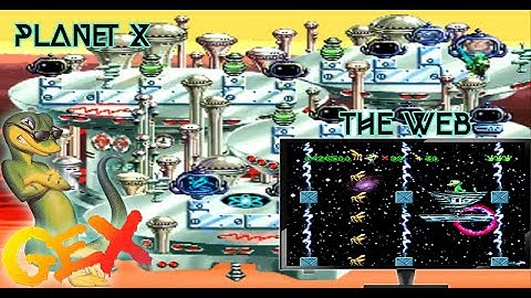 Gex: Chanel 6: Planet X: Level 7: The Web ( Secret World ) Gameplay