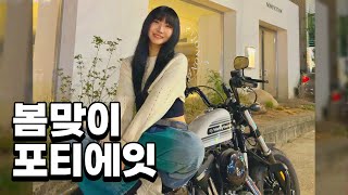 할리데이비슨을 타는 여성라이더의 소소한 하루 | Harley davison fortyeight