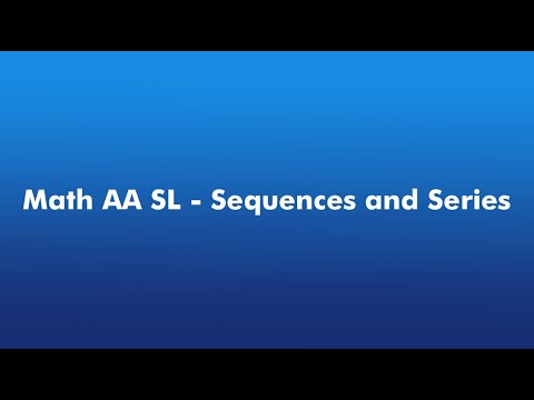 Math AA Unit 1 - Sequences & Series - Efficient Learning Techniques ...