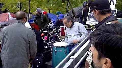 Occupy Wall Street Drum Solo!
