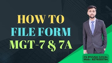 FORM MGT-7 ANNUAL RETURN | ROC ANNUAL FILING COMPLIANCE | HOW TO FILE MGT-7