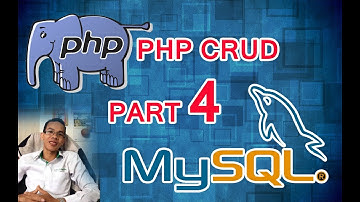 រៀន PHP ងាយៗ​_ PHP Tutorial Part 4  CRUD in PHP