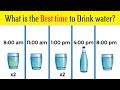 What is the best time to drink water  top10 dotcom